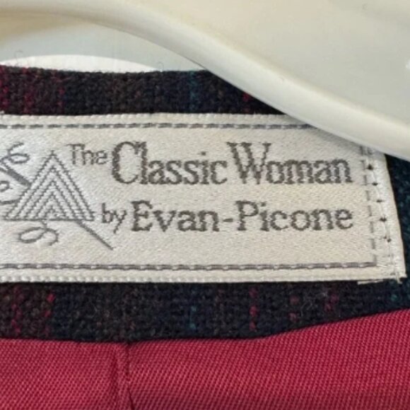 Evan Picone vintage The Classic Woman wool suit jacket and midi skirt 1970s/80s - Picture 2 of 8